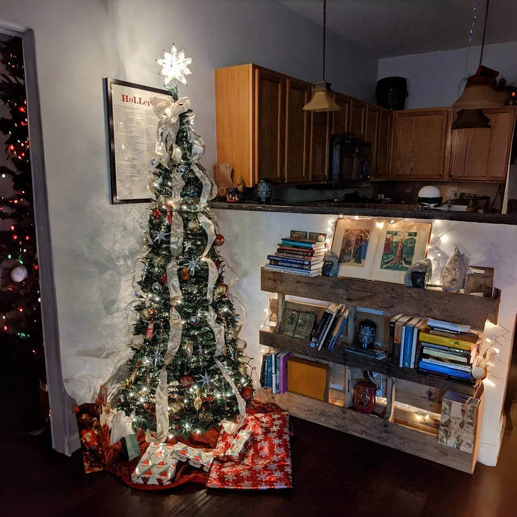 FoldaTree™ – Collapsible Pop-Up Christmas Tree for Easy Festive Setup