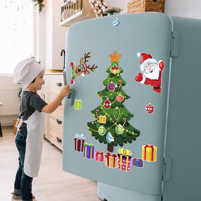 MerryMag™ – Christmas Magnetic Stickers Designed to Turn Your Fridge into a Festive Wonderland