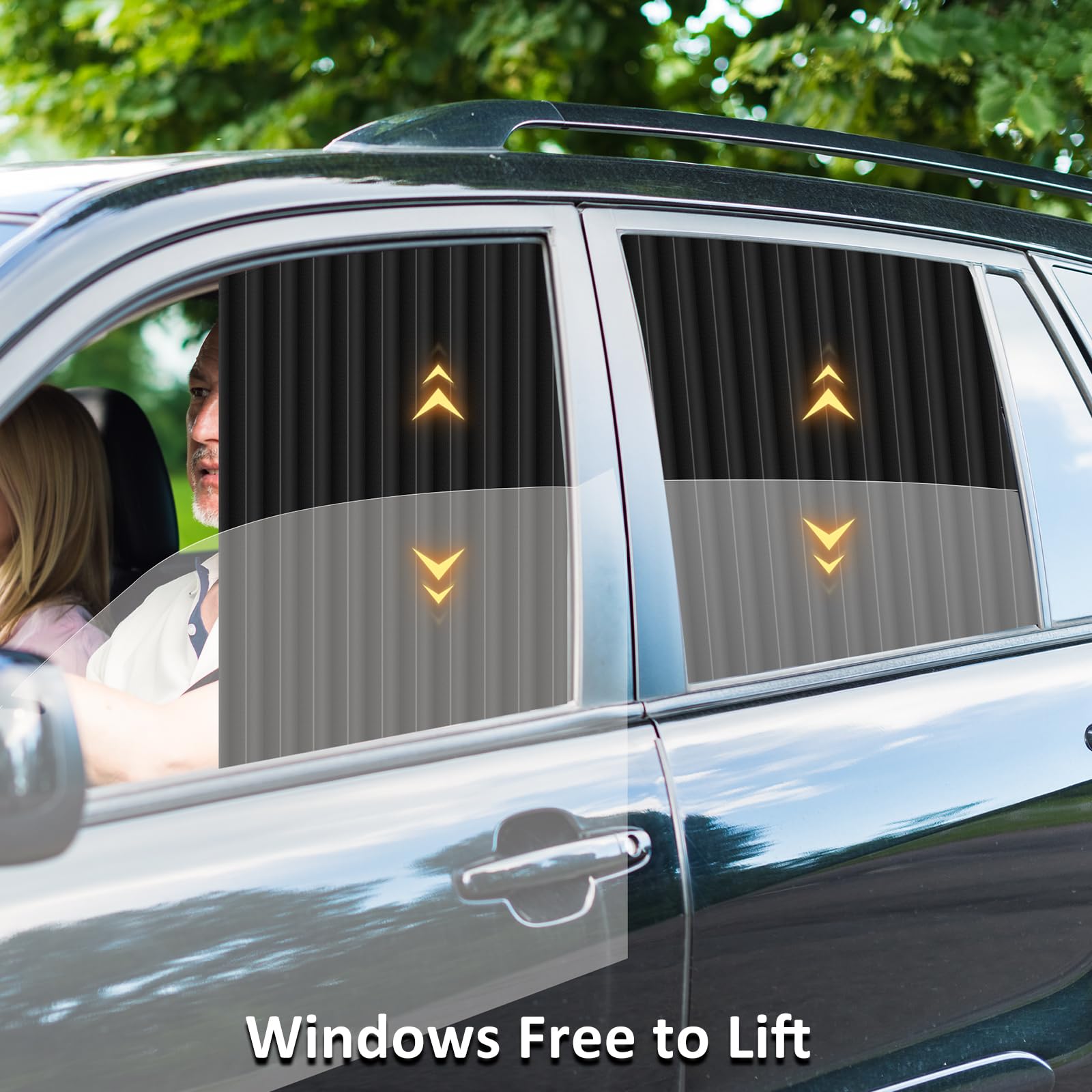 MagniVeil™ - Easy-Fit Magnetic Sunshade for UV Protection & Privacy