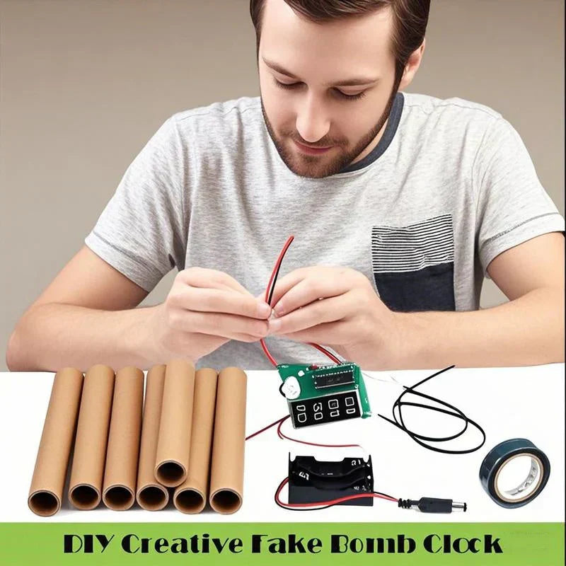 BlastTime™ – Realistic Dynamite Alarm Clock That Turns Time Into a Statement