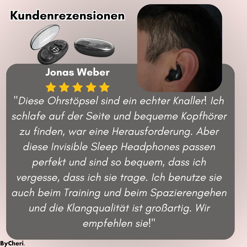 SnoozePods™ - Unsichtbare Sleep Earphones