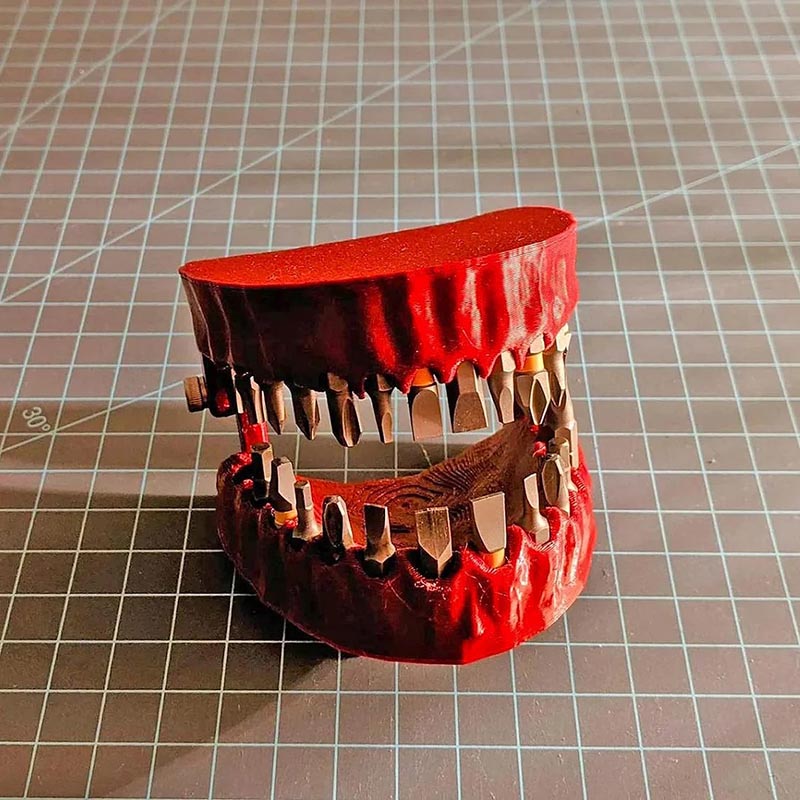 BitHive™ - 28-Piece Magnetic Drill Bit Holder for Easy Access & Organization