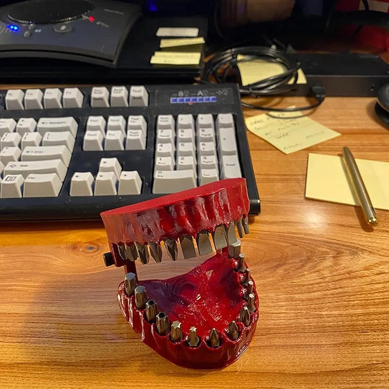 BitHive™ - 28-Piece Magnetic Drill Bit Holder for Easy Access & Organization