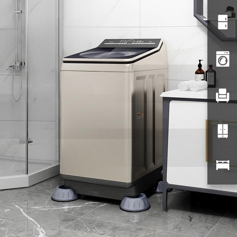 AntiShake™ - Shock-Absorbing Feet for Stable, Quiet Laundry