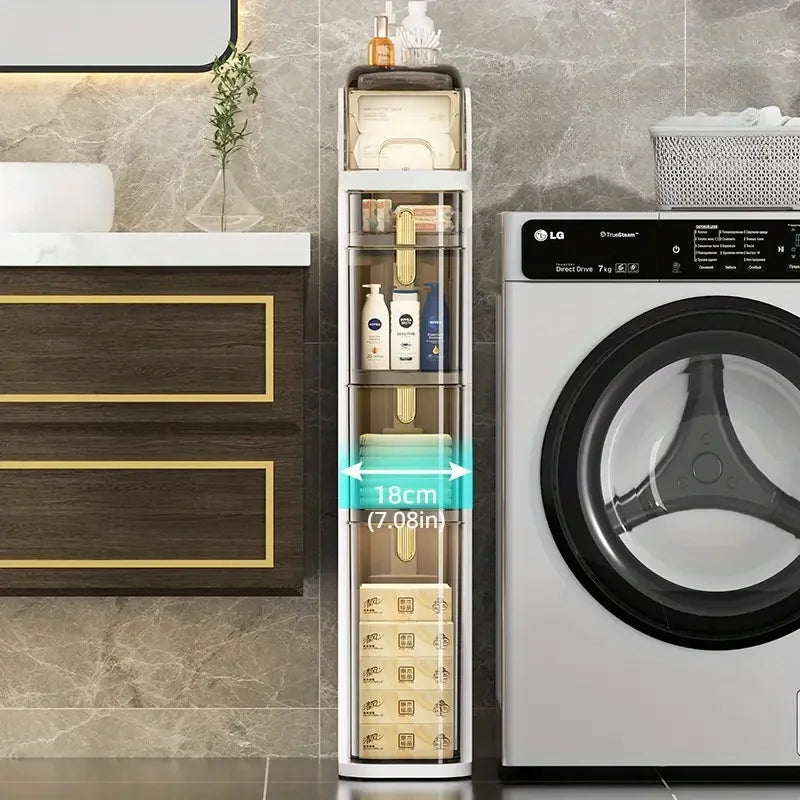 NookGlide™ - Rolling Bathroom Cabinet