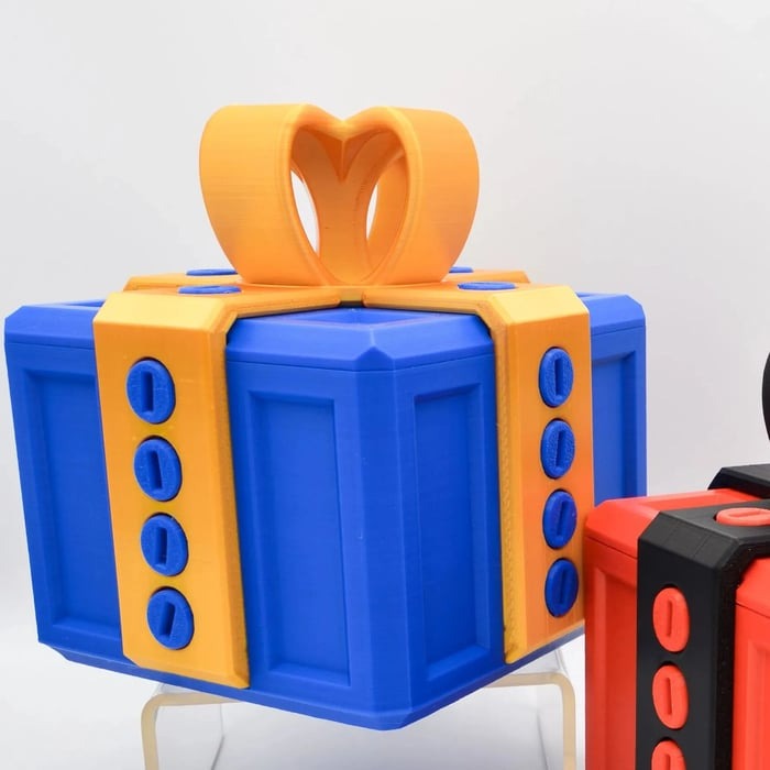 GiftBox™ – 3D Printed Puzzle Box for Funny Gift Giving