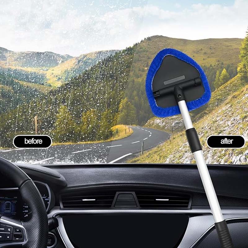 ClearView™ - Streak-Free Car Window & Windshield Cleaning Tool