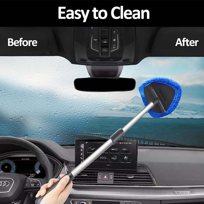 ClearView™ - Streak-Free Car Window & Windshield Cleaning Tool