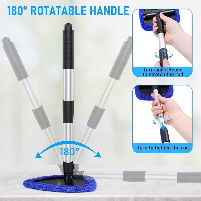 ClearView™ - Streak-Free Car Window & Windshield Cleaning Tool