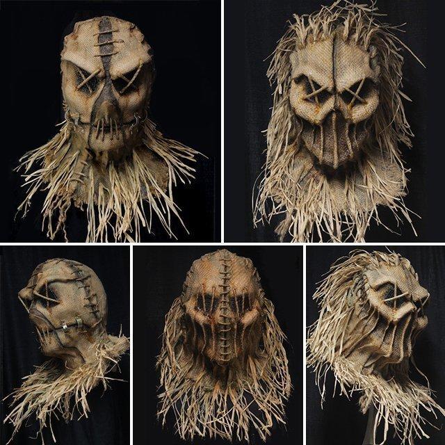 HuskHaunt™ - Halloween Scarecrow Mask