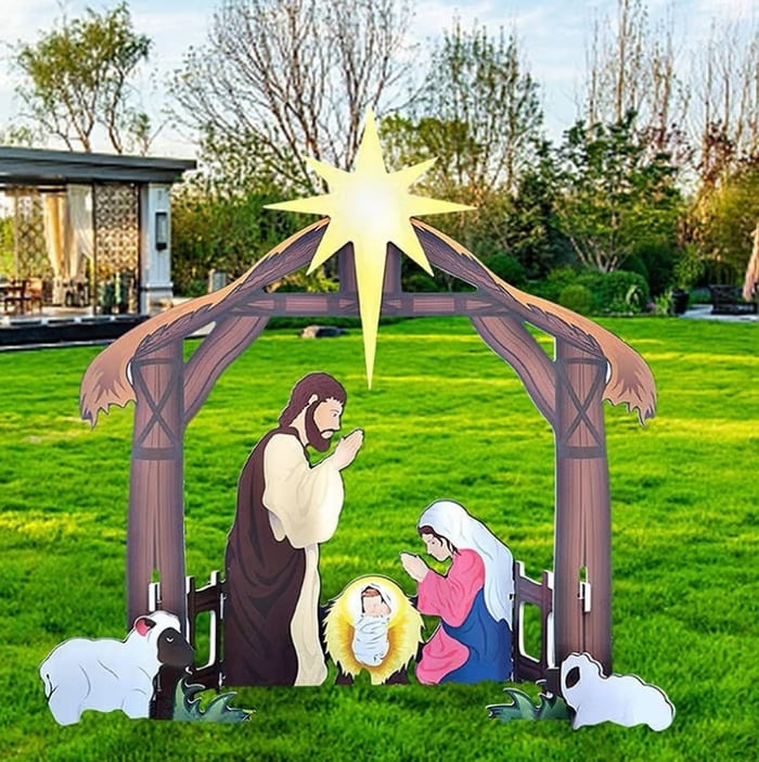 HolyScene™ – Elegant Outdoor Nativity Display