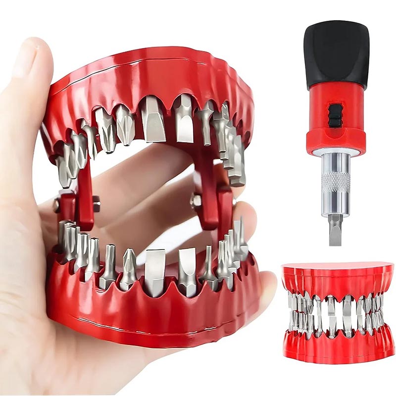 BitHive™ - 28-Piece Magnetic Drill Bit Holder for Easy Access & Organization