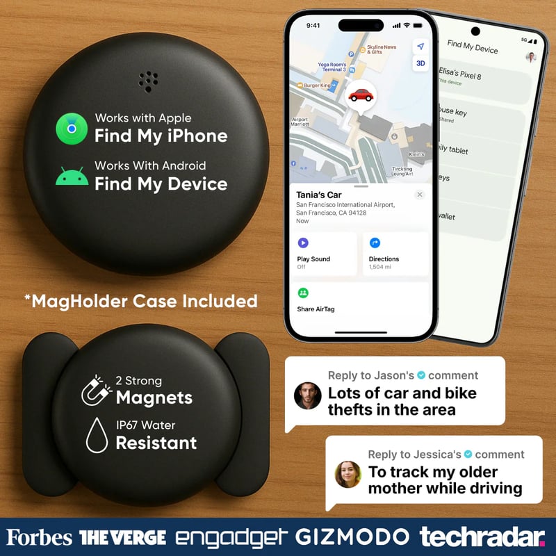 TrackMate ™- GPS Tracker Real-Time Precision