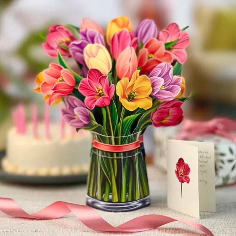 BloomCard™ – Say It Beautifully with a Flower Card That Never Fades