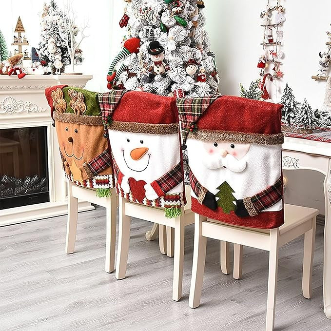 ChairCharm™ – Dress Your Chairs for Christmas Magic!