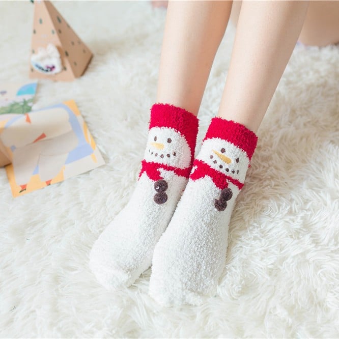 CozyClaus™ – Ultra-Soft Christmas Socks That Warm Hearts & Toes