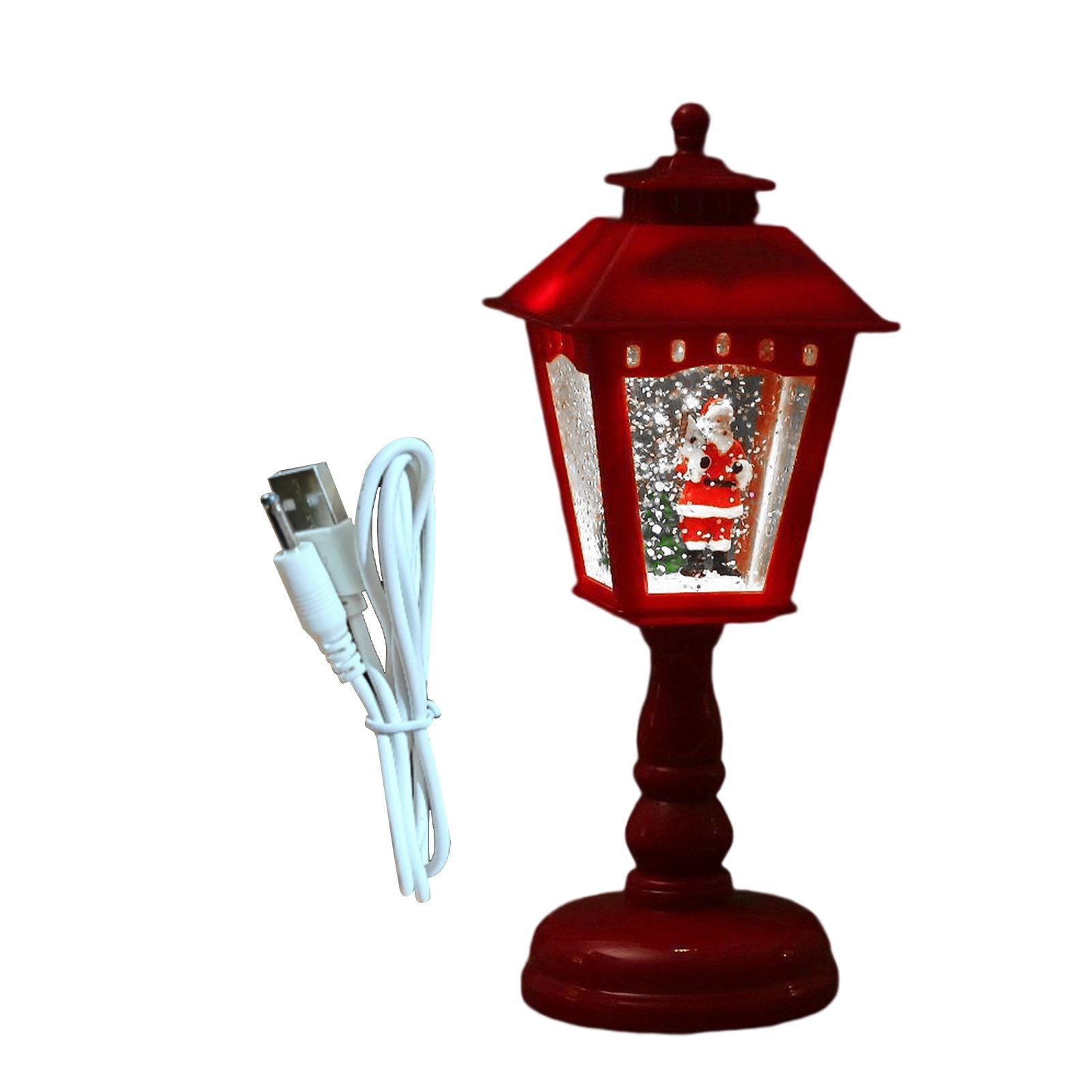 SantaGlow™ – Festive Table Lamp That Shines with Holiday Cheer