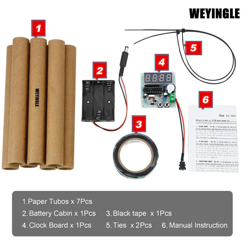 BlastTime™ – Realistic Dynamite Alarm Clock That Turns Time Into a Statement