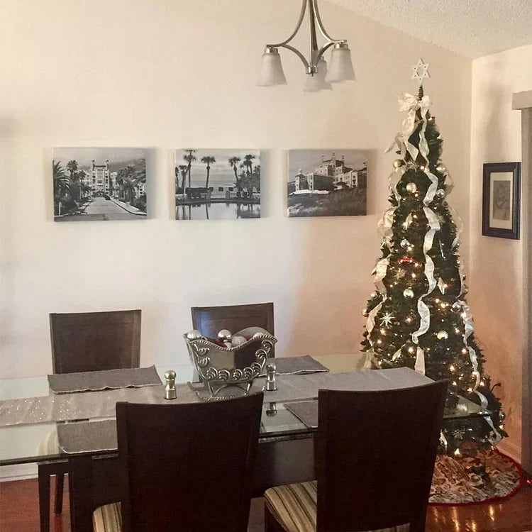 FoldaTree™ – Collapsible Pop-Up Christmas Tree for Easy Festive Setup