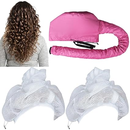 CurlCocoon™ - Bonnet Dryer Cap