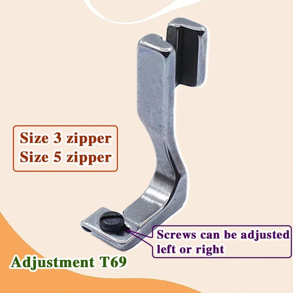 1+2 FREE | ZipVeil™ – Precision Zipper Foot for Seamless Finishes