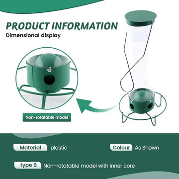 SquirrelBlocker™ - Smart spinning bird feeder