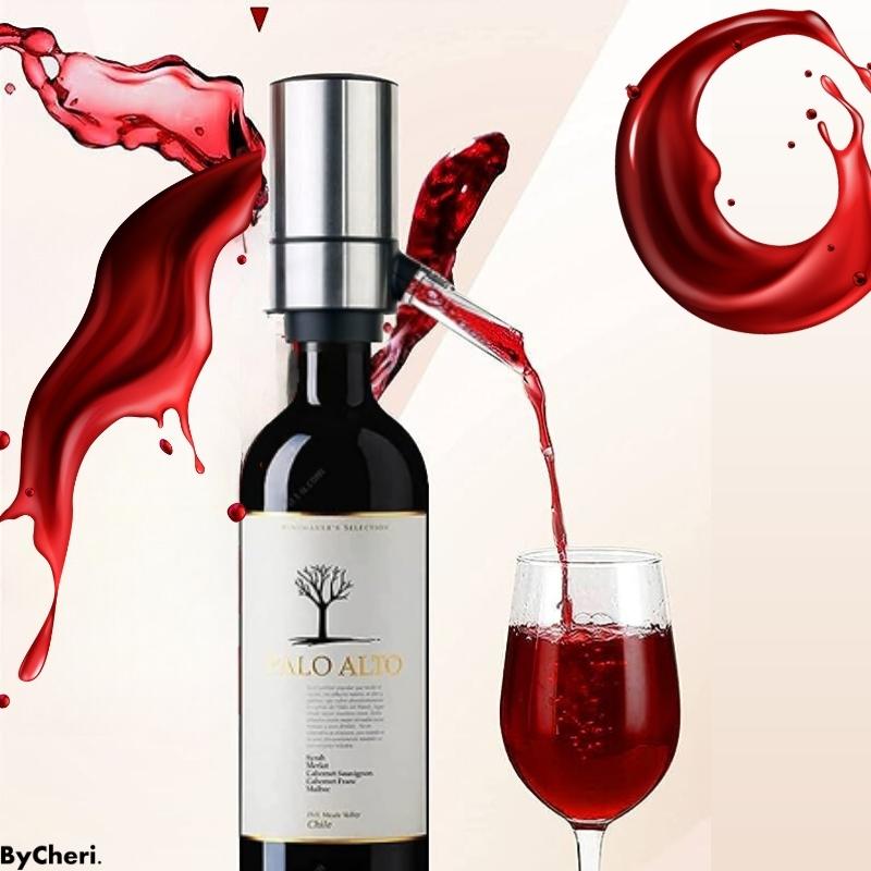 AeriBlend™ - Instant Wine Aerator, Pourer & Stopper in One Elegant Tool