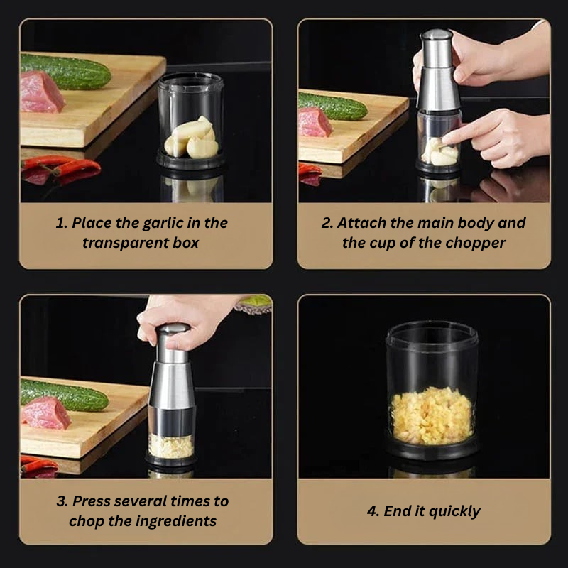 ChopPro™ – Save Time & Energy with One-Press Precision Chopping