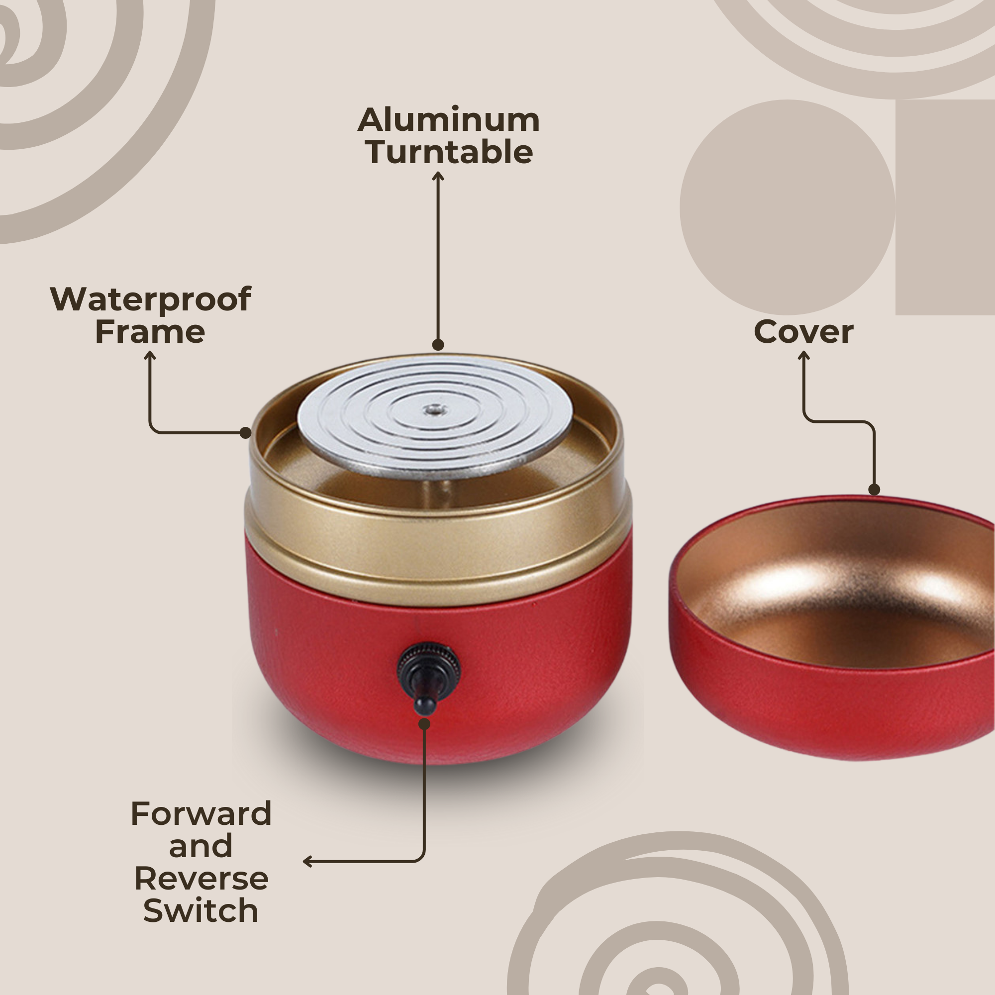 Poterio™ - Mini Pottery Wheel