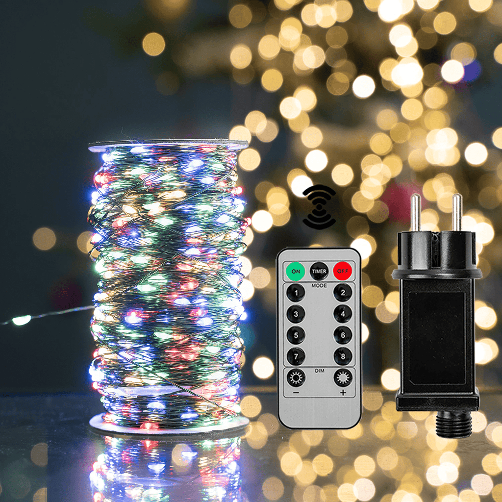 TwinkleGlow™ – Remote-Controlled LED Fairy Lights with Multiple Lighting Modes