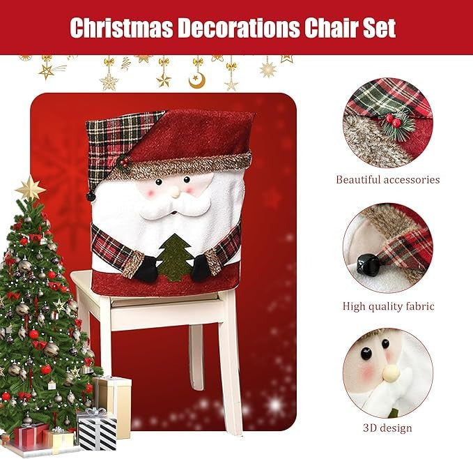 ChairCharm™ – Dress Your Chairs for Christmas Magic!