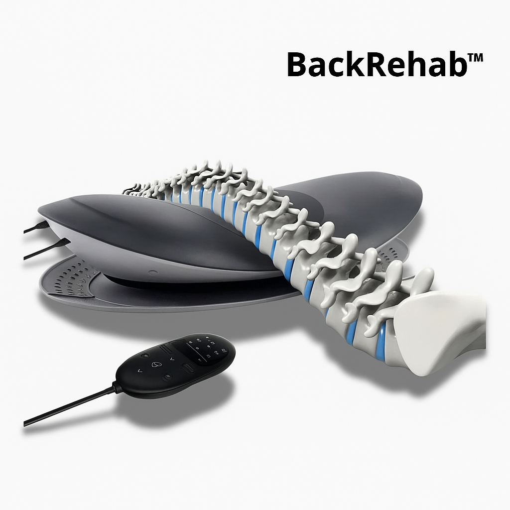 SpineGlide™ - Adjustable Back Stretcher & Support Device