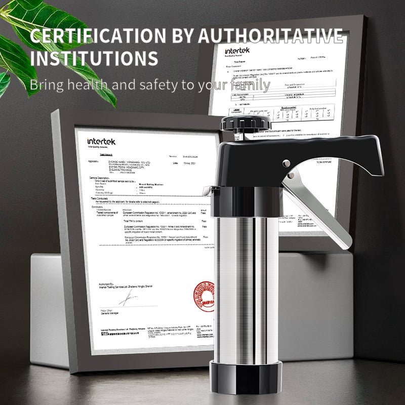 BakePro™ – Cookie Maker Gun with Interchangeable Decorating Tips