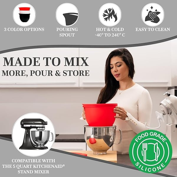 FlexiMix™ - Silicone bowl liner