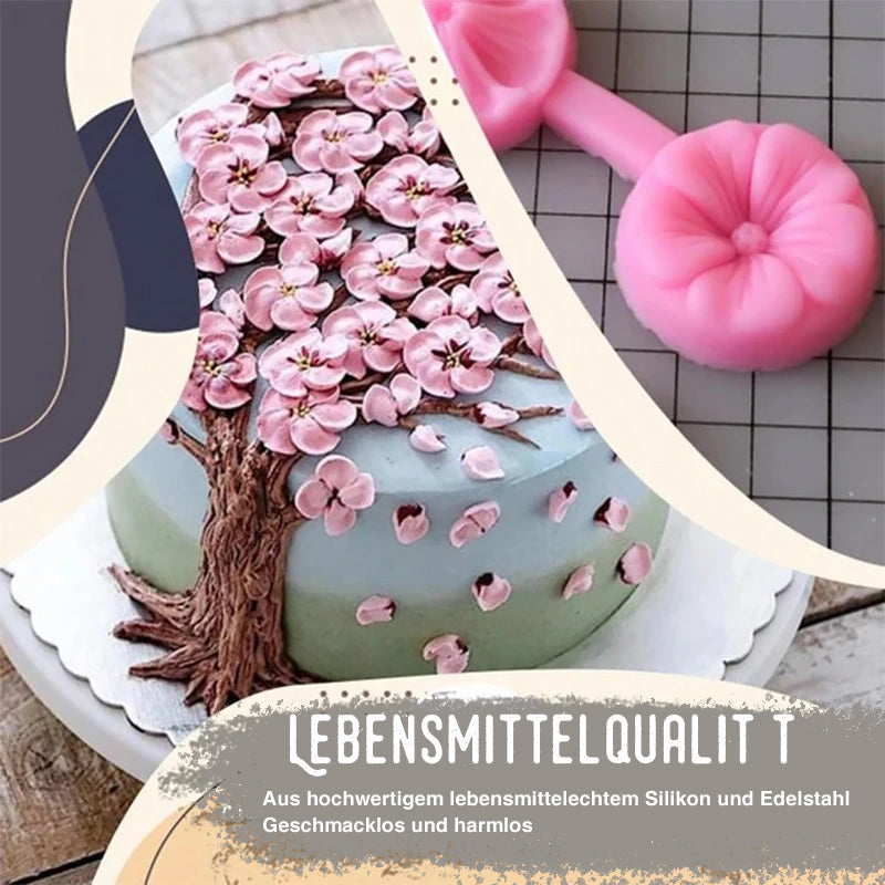 BloomCraft™ - Reusable Silicone Mold for Beautiful Fondant Flowers