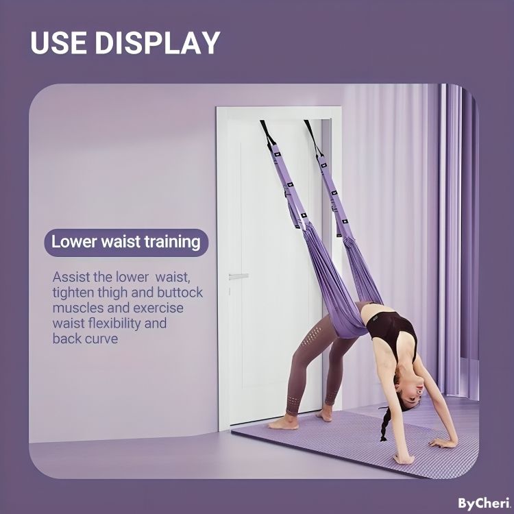 AeroStretch™ - Adjustable Stretching Tool for Flexibility & Back Relief