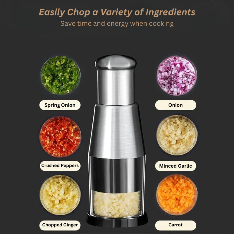 ChopPro™ – Save Time & Energy with One-Press Precision Chopping