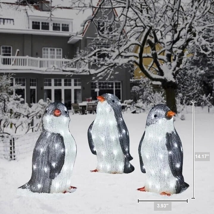 FrostyPenguin™ – Light-Up Penguins for a Magical Christmas Display