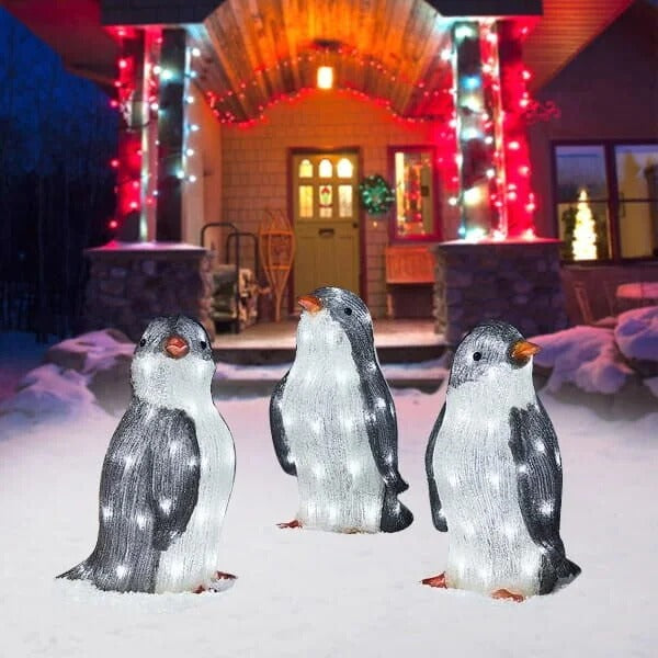 FrostyPenguin™ – Light-Up Penguins for a Magical Christmas Display