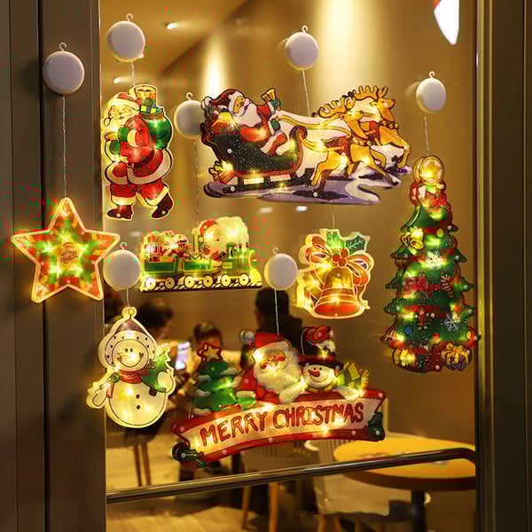 GlowJoy™ – Battery-Powered Christmas Window Light
