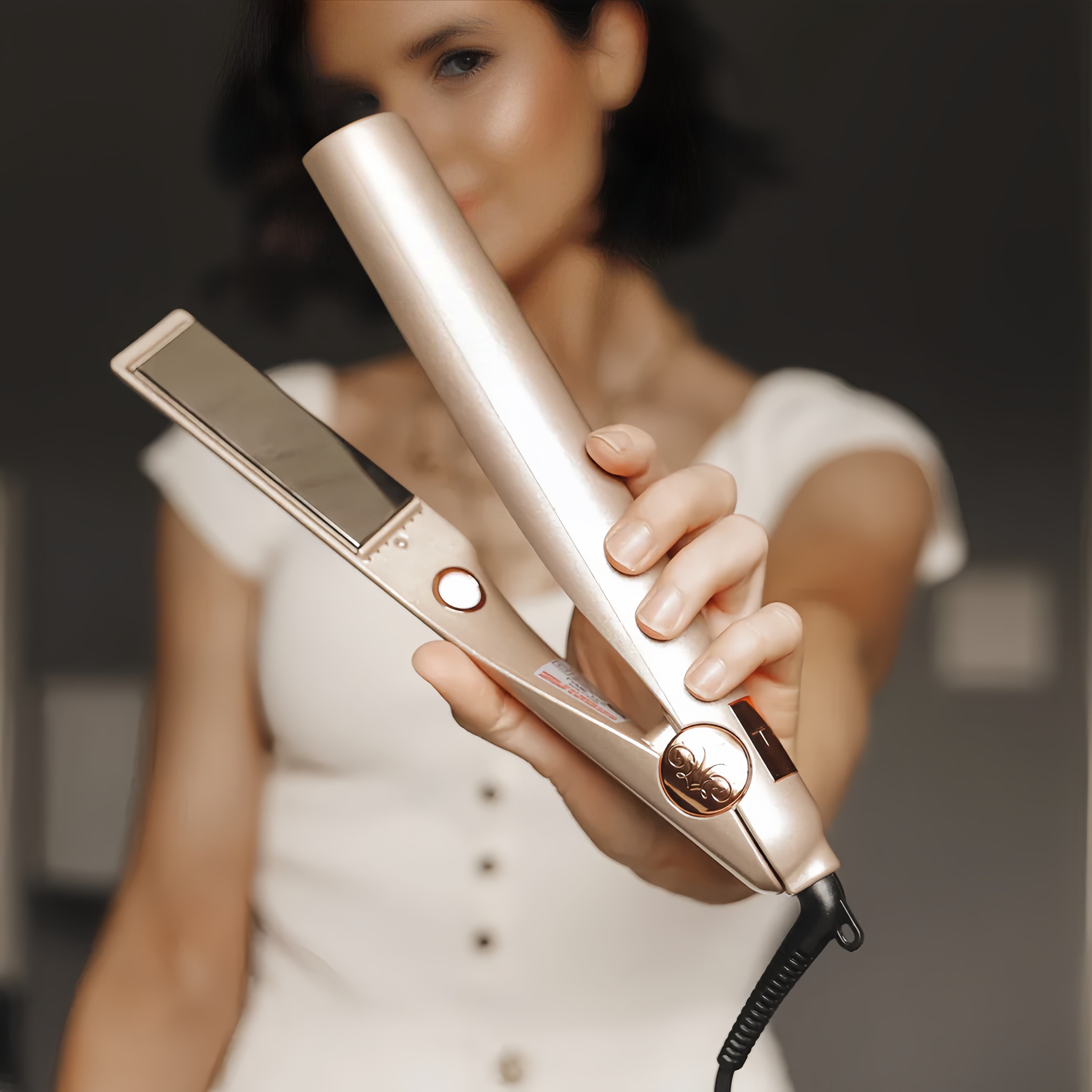 TressForge™ - 2-in-1 Hair Styler