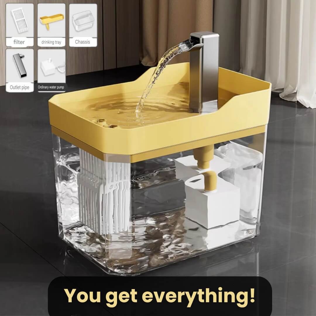 AquaFlow™ – Sleek Design Pet Fountain to Fit Modern Homes