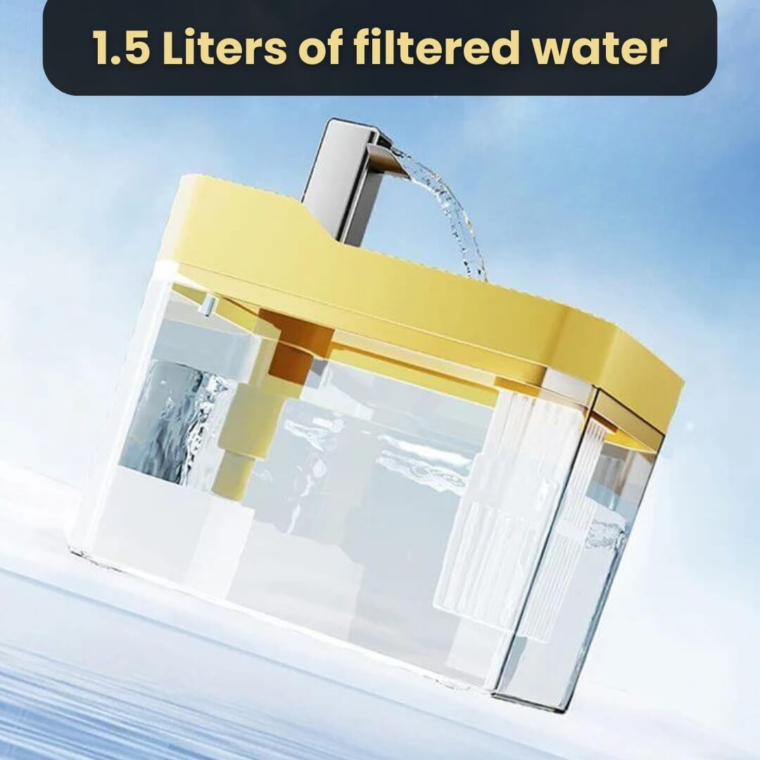 AquaFlow™ – Sleek Design Pet Fountain to Fit Modern Homes