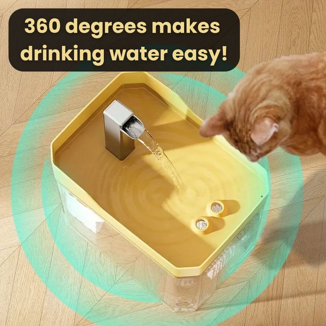 AquaFlow™ – Sleek Design Pet Fountain to Fit Modern Homes