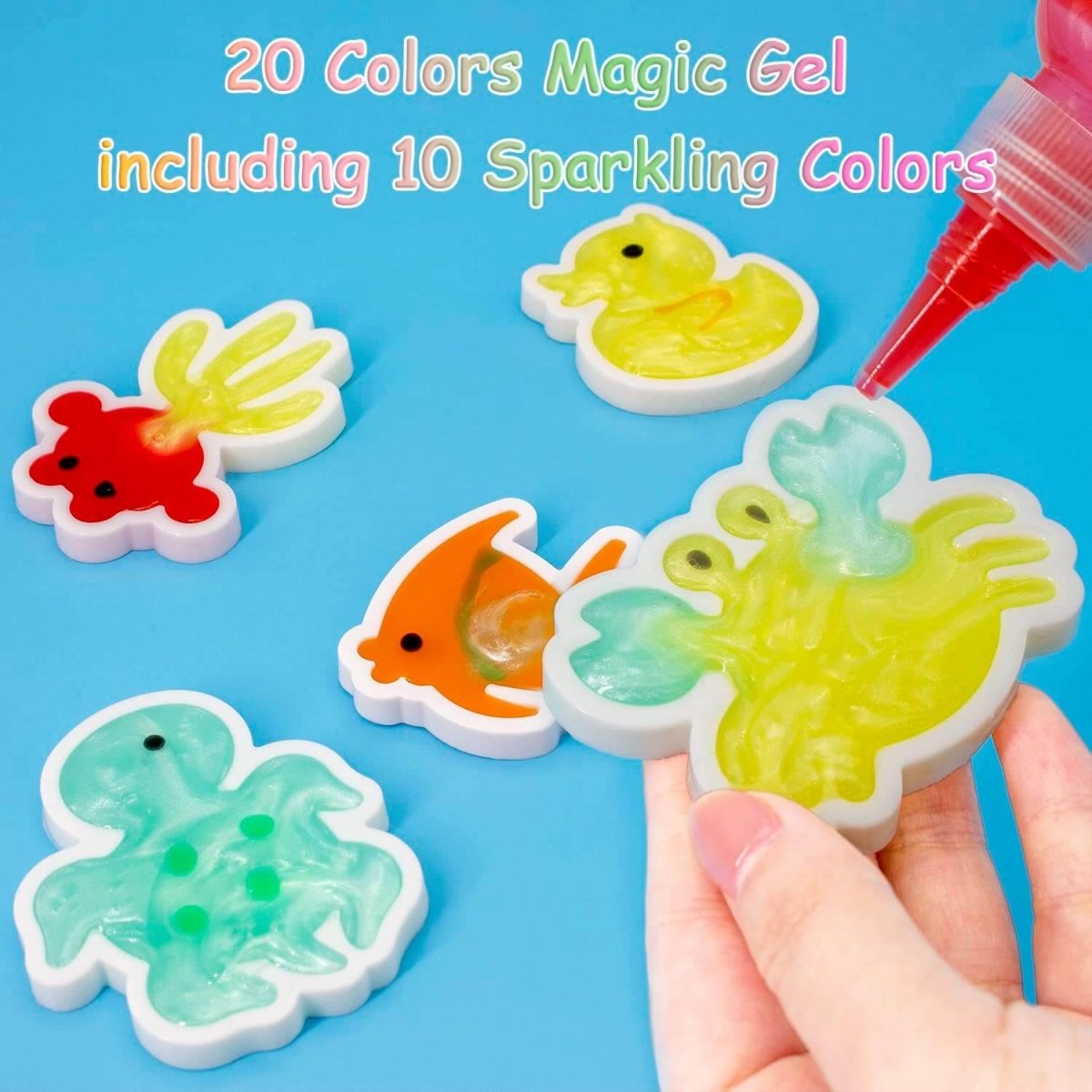 CreativeSplash™ - Fun, Educational Jelly Mold Toy for Kids