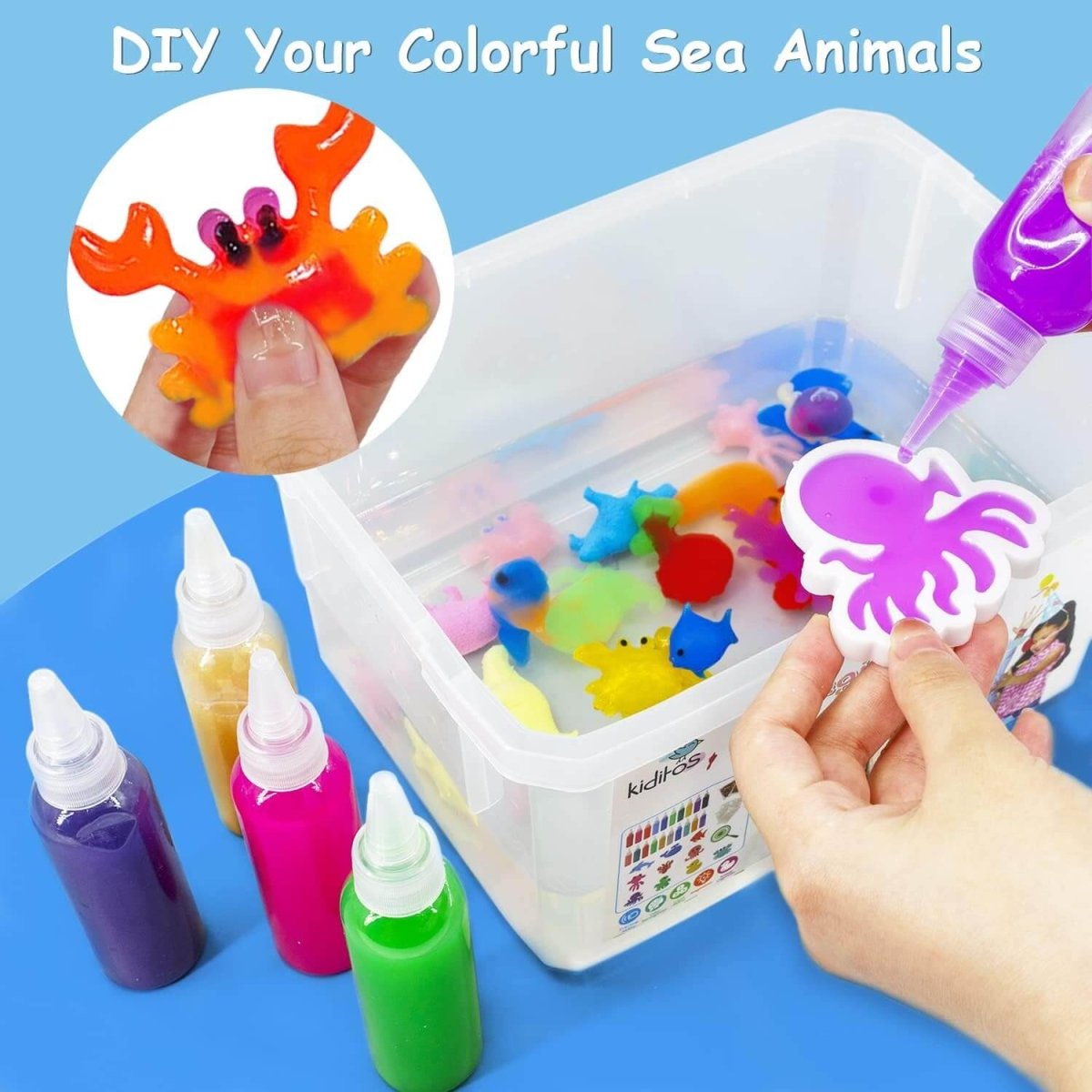 CreativeSplash™ - Fun, Educational Jelly Mold Toy for Kids