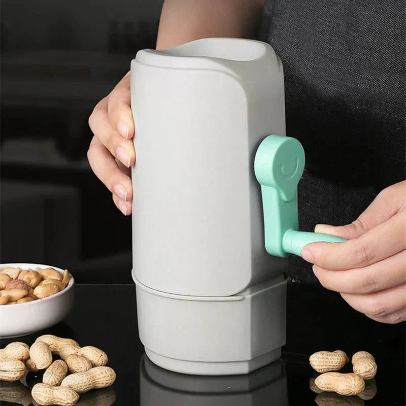 NutEase™ - Efficient Hand-Crank Peanut Sheller for Quick Shell Removal