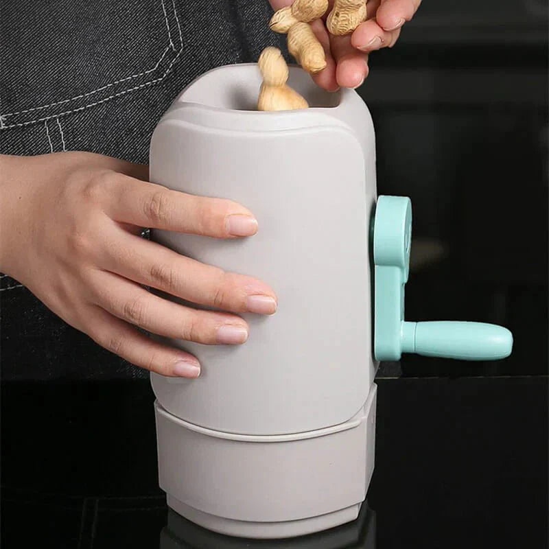 NutEase™ - Efficient Hand-Crank Peanut Sheller for Quick Shell Removal