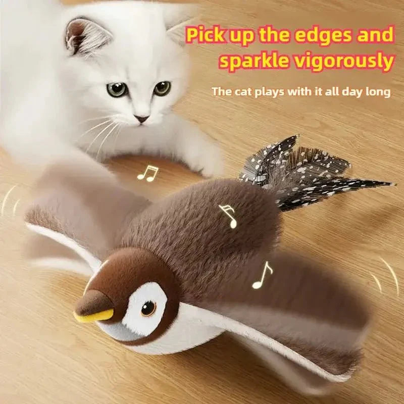 PetJoy™ - Interactive Flapping Bird Toy for Cats
