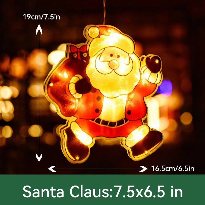 GlowJoy™ – Battery-Powered Christmas Window Light